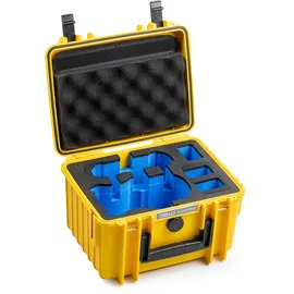 B&W International Transportkoffer gelb für DJI Mini 5 Pro / Lito 1 / Lito X1