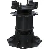 Karle & Rubner Terrassenlager Clip 145-225 cm schwarz