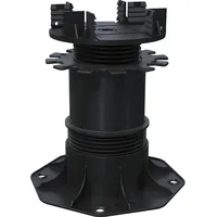 Karle & Rubner Terrassenlager Clip 145-225 cm schwarz