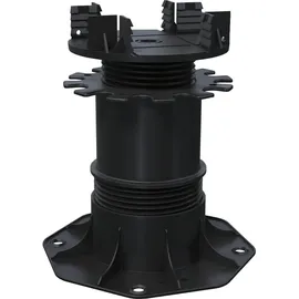 Karle & Rubner Terrassenlager Clip 145-225 cm schwarz