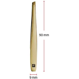 Zwilling Schräge Pinzette Gold