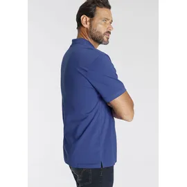 MAN'S WORLD Poloshirt MAN'S WORLD, Herren, Gr. 72/74 (5XL), blau (royalblau), Piqué, Obermaterial: 100% Baumwolle, unifarben, Basic, regular fit, Rundhals, Flachstrickbündchen, Shirts, Kurzarm, lockere Passform, unifarben, Topseller
