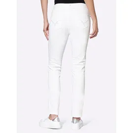 Heine Bauchweg-Jeans in weiß | Gr.: 40