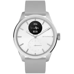 Withings ScanWatch 2 42mm weiß EKG, Blutsauerstoffgehalt, Schlafüberwachung