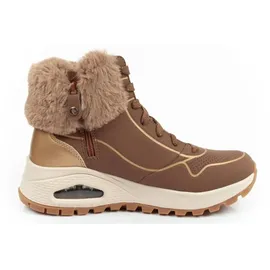 SKECHERS Uno Rugged Ankle Boot, taupe, 38.5 EU - 38.5