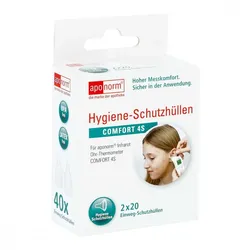 Aponorm Fieberthermometer Ohr Comfort Schutzhüllen