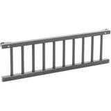 babybay Verschlussgitter für Maxi/Boxspring Holz Grau