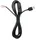 system-s USB 2.0 Kabel 100 cm Typ A Stecker zu 2 Pin Pigtail vorgezinnt Draht Schalter Adapter Schwarz