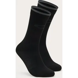OAKLEY Cadence Socks 2.0 2 Paare Schwarz 39-42