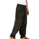 Reell - Baggy Cord - Freizeithose Gr 38 - Length: 32 schwarz