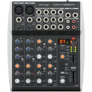 Behringer Xenyx 1002SFX (Studio- und Livemixer), Mischpult