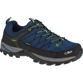 CMP Rigel Low WP Herren Blue Ink/Yellow Fluo 42