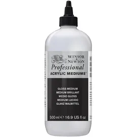 WINSOR & NEWTON Acrylic gloss medium 1 St. transparent 500 ml