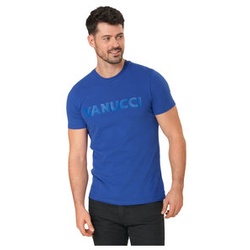 Logo-Tee T-Shirt blau L