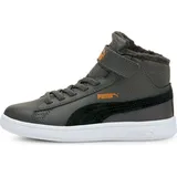 Puma Smash V2 Mid Kinder grau 31