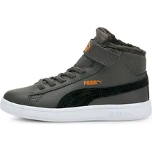 Puma Smash V2 Mid Kinder grau 31