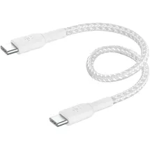 Belkin BOOST CHARGE geflocht.Kab USB-C/USB-C 15cm ws.CAB004BT0MWM