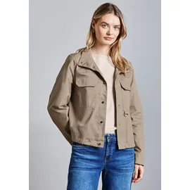 STREET ONE Kurzjacke mit Brusttaschen beige 44 EU