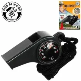 corvus inh. heiner gramsch Kids at work: Trillerpfeife mit Kompass und Thermometer