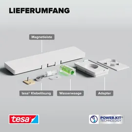 Tesa Messerhalter weiß, 1 St.