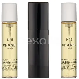 Chanel No. 5 Eau de Toilette refillable 20 ml + Nachfüllung 2 x 20 ml