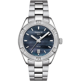 Tissot PR 100 Sport Chic Lady Edelstahl 36 mm T101.910.11.121.00