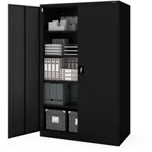 Jan Nowak JAN II Aktenschrank 115 x 60 x 185 cm Schwarz