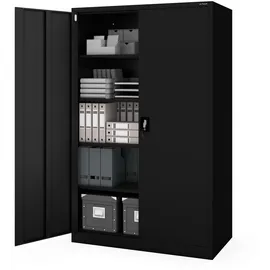 Jan Nowak JAN II Aktenschrank 115 x 60 x 185 cm Schwarz
