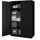 Jan Nowak JAN II Aktenschrank 115 x 60 x 185 cm Schwarz