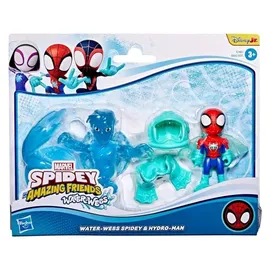 SPIDEY AND HIS AMAZING FRIENDS Water-Webs Spidey & Hydro-Man Actionfiguren 7,6 cm
