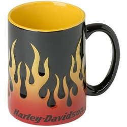 HD Sculped Flames Mug Tasse