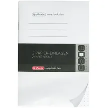 Herlitz Notizbuch Refill A6 Weiß/punktiert