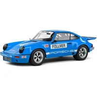 Solido 1:18 Porsche 911 IROC #4 1974 blau