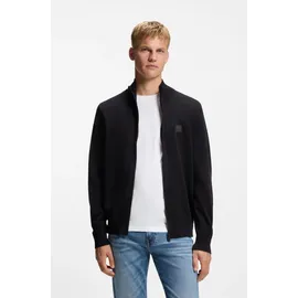 Boss Strickjacke Kanozip Schwarz XXL