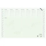 Zettler Papier-Schreibunterlage Natura 60x40cm RC mit Kalendarium