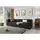 S-Style Polstergarnitur 3+2+1 Tove schwarz Cord