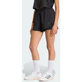 adidas D4T Workout Go to 2In1 Shorts Schwarz XXS