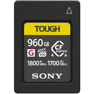 Sony Tough CFexpress Karte Typ A G 1800 MB/S / W 1700 MB/S 960 GB