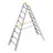 Treppenstehleiter Topic 1061 2 x 8 Sprossen