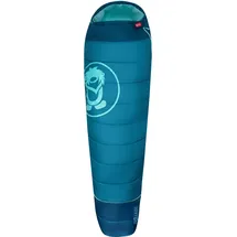TROLLKIDS Kinder Fjell Dreamer Schlafsack (Größe max. 170cm, blau)