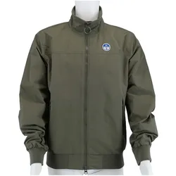 North Sails Übergangsjacke Original Sailor (Stehkragen, wasserabweisend) olivegrün Herren
