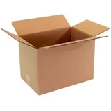 TransPak Wellpapp-Faltkarton 2-wellig, 410x270x290mm, Qualität 2.30bc braun,