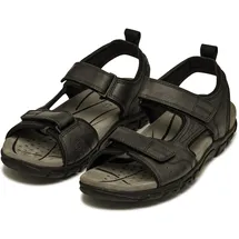 GEOX Sandale Herren Schwarz 46