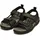 GEOX Sandale Herren Schwarz 46