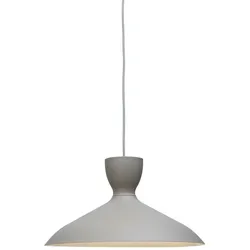IT'S ABOUT ROMI Hängeleuchte "HANOVER", grau, 1 flammig, Ø 40cm H: 22cm, Lampen, Gutes leselicht