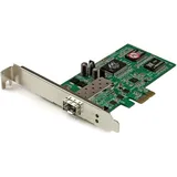 Startech PCI Express Ethernet Gigabit LWL Netzwerkkarte mit offenem SFP - PCIe Glasfaser SFP NIC - Gigabit... (Mini PCI Express), Netzwerkkarte
