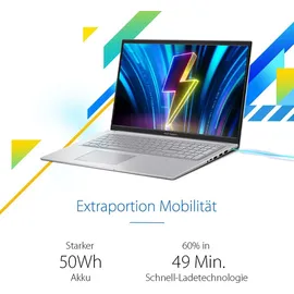 Asus Vivobook 17 Intel Core 5 120U 16 GB RAM 512 GB SSD Win11 Pro Quiet Blue