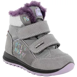 Gore-Tex Baby GTX Kleinkinder Winterstiefelette, Grau/Lila (Grigio)