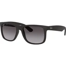Ray-Ban Justin RB4165 601/8G 54 rubber black / grey gradient