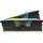 Corsair Vengeance RGB - DDR5 - Kit - 32 GB: 2 x 16GB, 7200 MHz, DDR5-RAM, DIMM), RAM, Schwarz